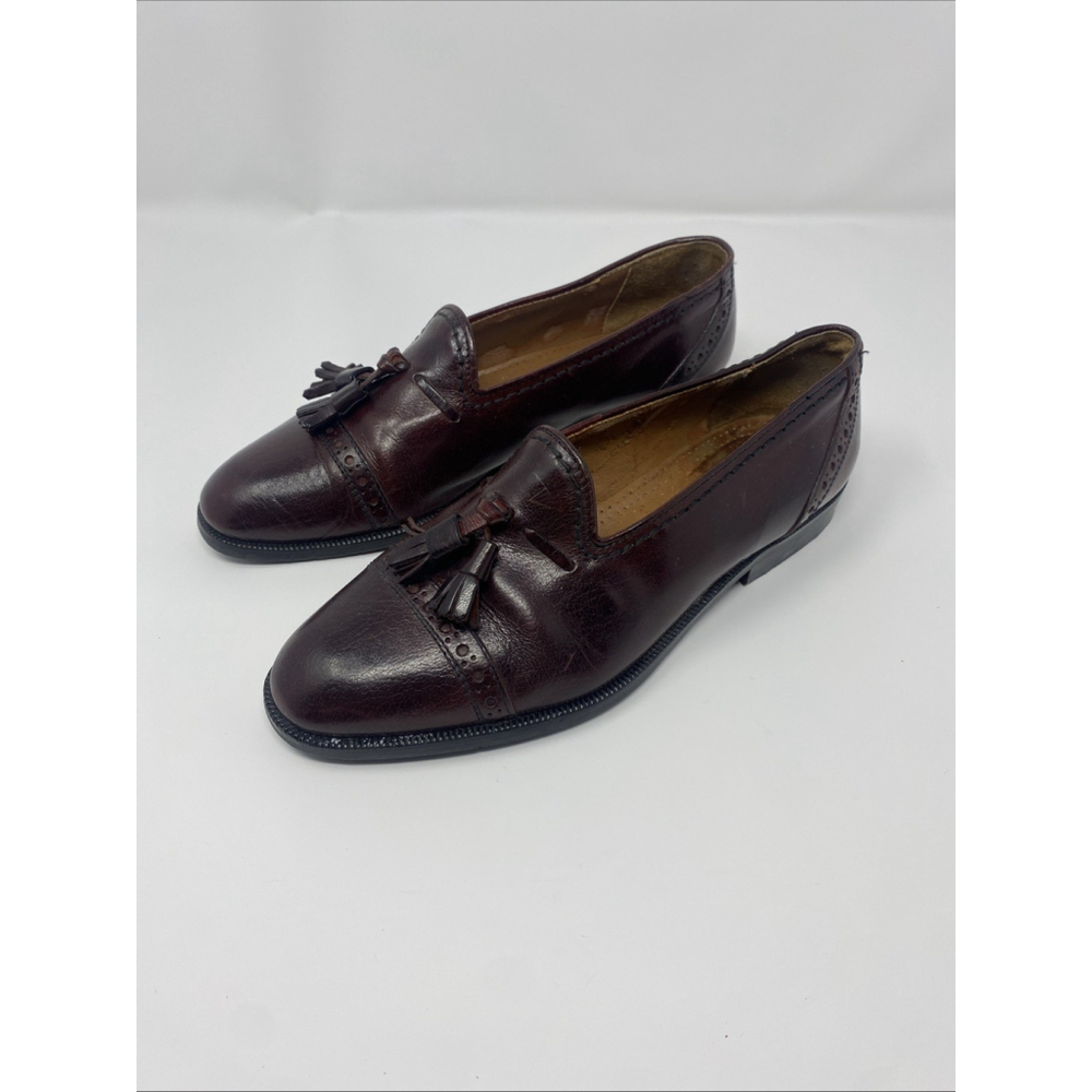 Elegant Brown Leather Loafers for Women